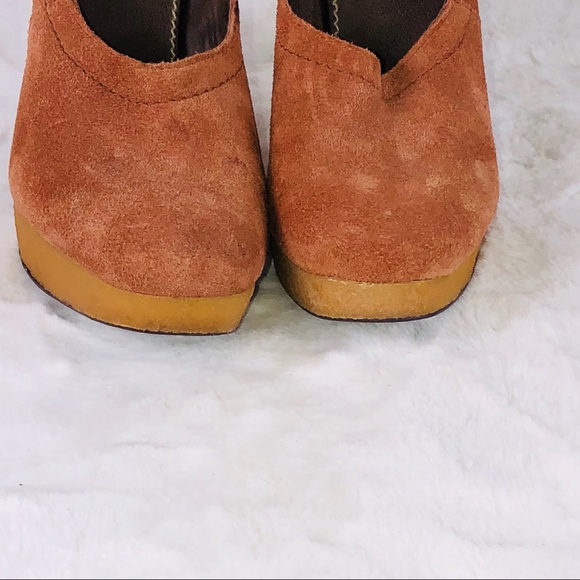 Bacio61 Violino Rust Leather Suede Mary Janes - Picture 6 of 6